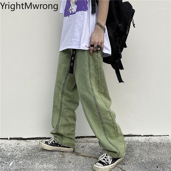 men's jeans vintage washed green tie dye style streetwear slim loose straight wide denim pant fashion men tracksuit hip hop korean 1, Blue
men's jeans vintage washed green tie dye style streetwear slim loose straight wide denim pant fashion men tracksuit hip hop korean 1, Blue