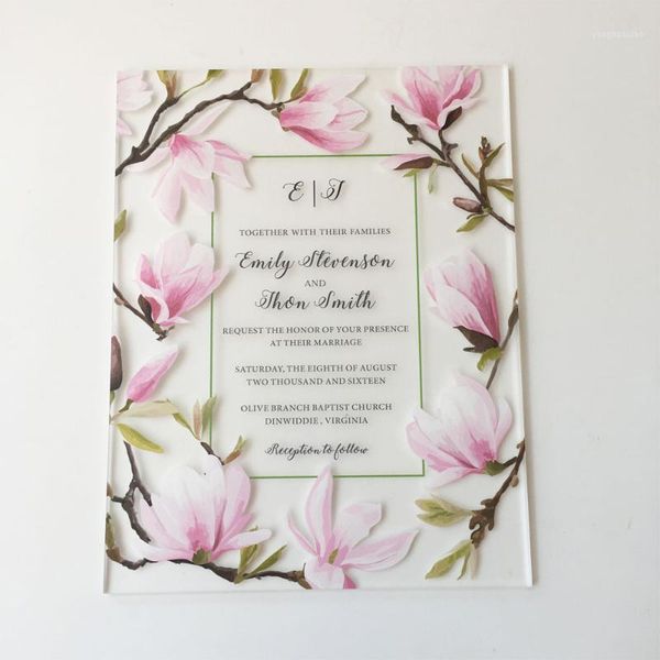 greeting cards beautiful peach blossom water color style 128*165mm frosted acrylic wedding invitation 100 pieces per lot1
greeting cards beautiful peach blossom water color style 128*165mm frosted acrylic wedding invitation 100 pieces per lot1