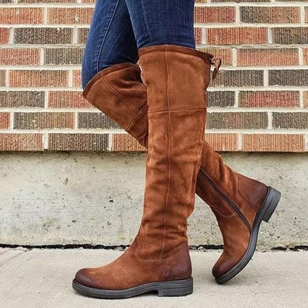 boots fashion women's long boot ladies casual walking shoes female footwear outdoor sneakers retro size 35-43, Black
boots fashion women's long boot ladies casual walking shoes female footwear outdoor sneakers retro size 35-43, Black