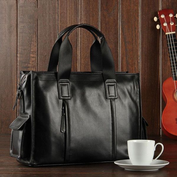 briefcases 2021 natural cowskin men bag 100% genuine leather men's briefcase fashion totes business black male shoulder laptop
briefcases 2021 natural cowskin men bag 100% genuine leather men's briefcase fashion totes business black male shoulder laptop