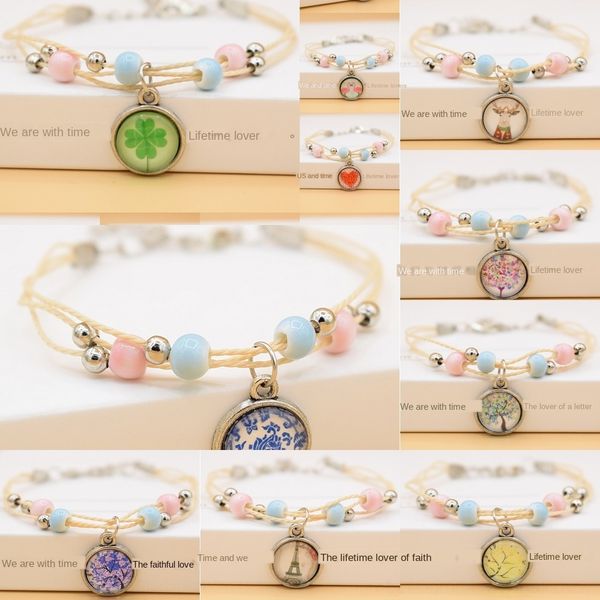 mvl8k ceramic woven handmade jewelry braceletfashion handmade small ceramic new fresh woven time jewelry souvenir bracelet bracelet bracelet, Golden;silver
mvl8k ceramic woven handmade jewelry braceletfashion handmade small ceramic new fresh woven time jewelry souvenir bracelet bracelet bracelet, Golden;silver