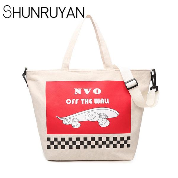 shunruyan casual style women letter skateboard pattern canvas large capacity patchwork crossbody bag handbag
shunruyan casual style women letter skateboard pattern canvas large capacity patchwork crossbody bag handbag