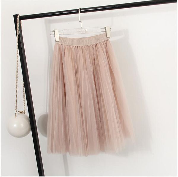 autumn tulle skirts womens winter tulle skirt elastic high waist pleated midi skirt three layers e7933, Black
autumn tulle skirts womens winter tulle skirt elastic high waist pleated midi skirt three layers e7933, Black