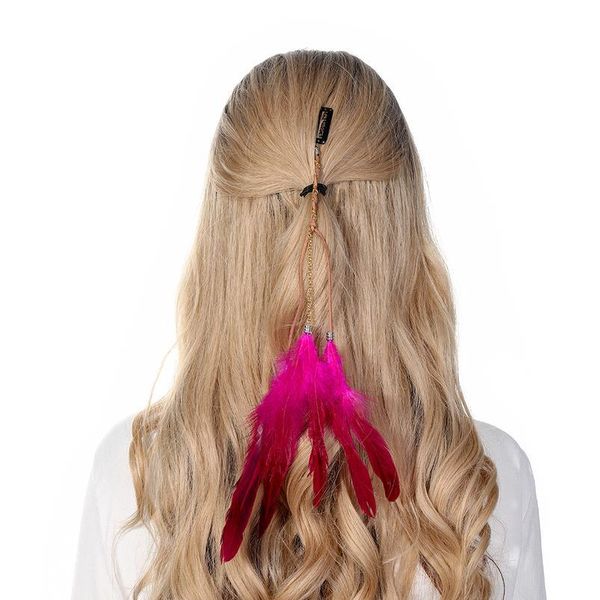 haimeikang new women girls hair ornaments bb clip feathers indian style feather hair tassel hair piece accessories b qyllka 
haimeikang new women girls hair ornaments bb clip feathers indian style feather hair tassel hair piece accessories b qyllka