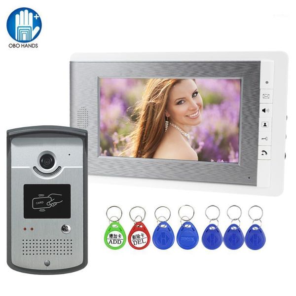 video door phones rfid wired intercom phone 7'' color monitor camera doorbell waterproof card keyfobs unlock for home villa1
video door phones rfid wired intercom phone 7'' color monitor camera doorbell waterproof card keyfobs unlock for home villa1