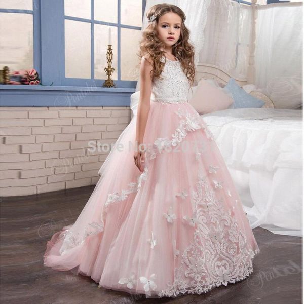 new arrival pink lace flower girl dress for weddings tulle appliques first communion dress 2020 floor length custom made, Red;yellow
new arrival pink lace flower girl dress for weddings tulle appliques first communion dress 2020 floor length custom made, Red;yellow
