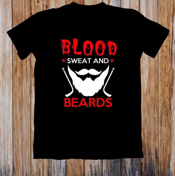 sport t shirts fashion 2019 crew neck men short-sleeve blood sweat and beards t-shirt polyester t shirts