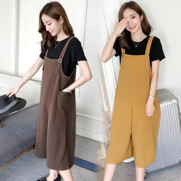 wide leg loose maternity short overalls summer fashion jumpsuits clothes for pregnant women pregnancy rompers bib pants, White
wide leg loose maternity short overalls summer fashion jumpsuits clothes for pregnant women pregnancy rompers bib pants, White