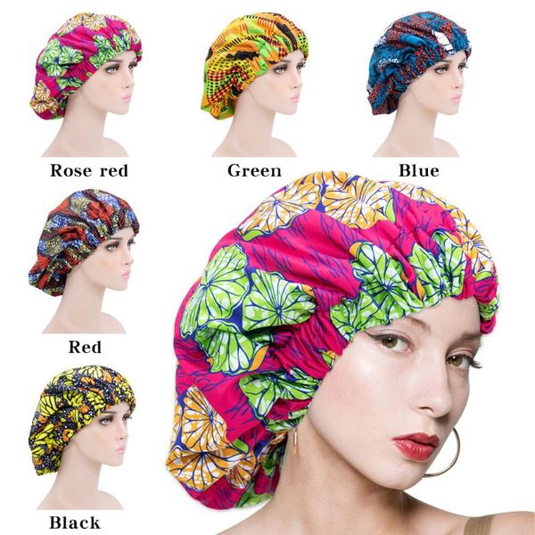 beanie/skull caps satin bonnet bowler bonnets with double print in stretch elastic colour bath hat extra large nightcap hair, Blue;gray
beanie/skull caps satin bonnet bowler bonnets with double print in stretch elastic colour bath hat extra large nightcap hair, Blue;gray
