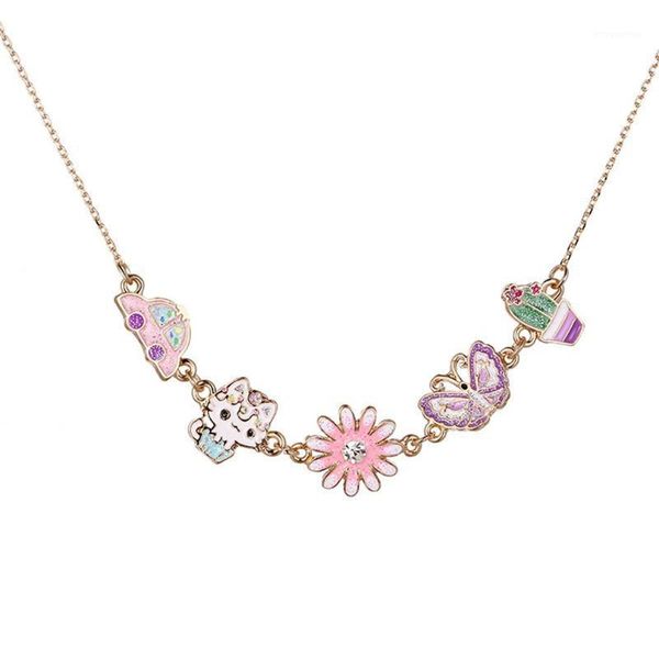 sweet cartoon necklace car cat butterfly flower drop oil alloy necklace children's great gifts1, Golden;silver
sweet cartoon necklace car cat butterfly flower drop oil alloy necklace children's great gifts1, Golden;silver