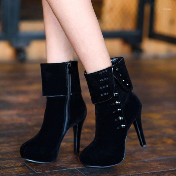 fashion women shoes big size suede high heel boots red women cotton boots for winter botas mujer 35-431, Black
fashion women shoes big size suede high heel boots red women cotton boots for winter botas mujer 35-431, Black