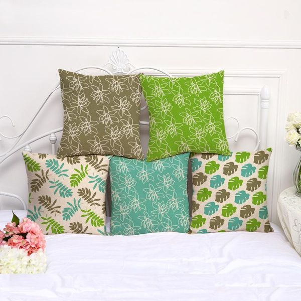 plain plant flower series cushion cover green leaves pattern square pillowcase cotton linen for 18 inches home textiles
plain plant flower series cushion cover green leaves pattern square pillowcase cotton linen for 18 inches home textiles