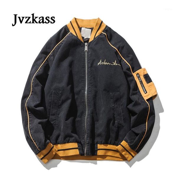 jvzkass 2018 autumn new neutral women's washed bomber jacket female loose students japanese solid color long-sleeved jacket z2271, Black;brown
jvzkass 2018 autumn new neutral women's washed bomber jacket female loose students japanese solid color long-sleeved jacket z2271, Black;brown