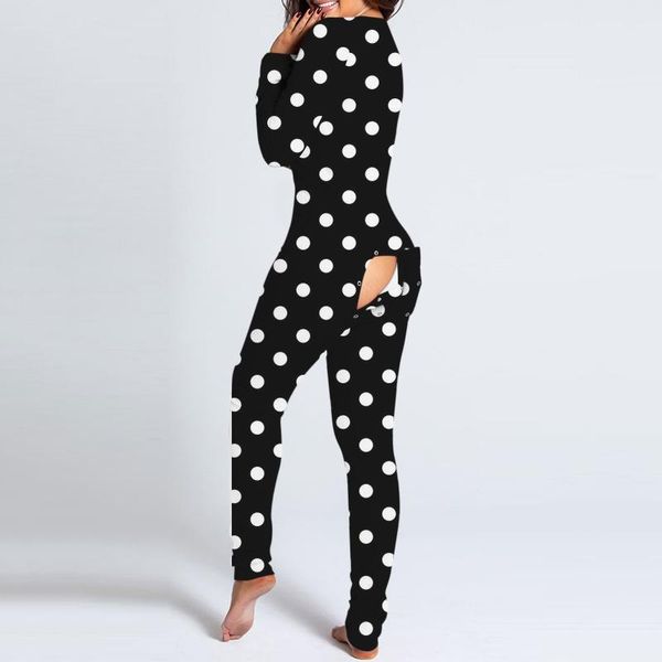 sleepwear women's pijamas onesies women's button-down front functional buttoned flap adults jumpsuit v-neck pajamas femme, Black;white
sleepwear women's pijamas onesies women's button-down front functional buttoned flap adults jumpsuit v-neck pajamas femme, Black;white