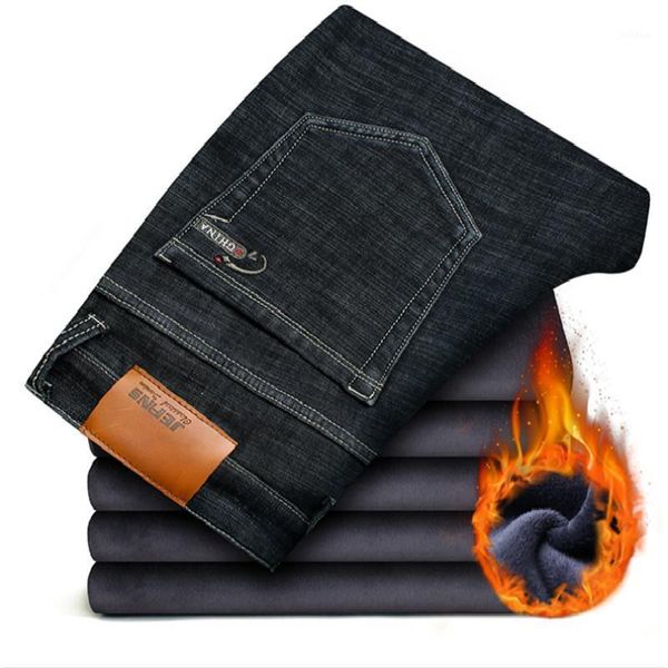 2020 winter men's warm black fleece jeans elasticity slim fit thicken denim pants embroiderytrousers male bule big size 38 40 421, Blue
2020 winter men's warm black fleece jeans elasticity slim fit thicken denim pants embroiderytrousers male bule big size 38 40 421, Blue