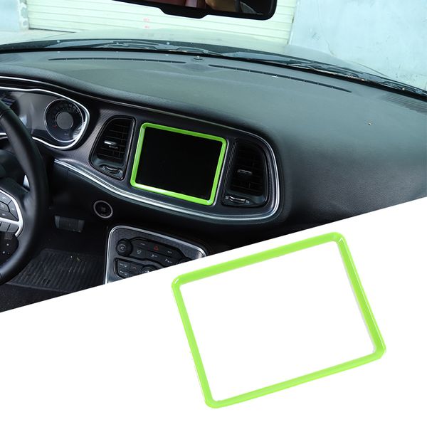 green center consoles navigation frame decoration trim for dodge challenger 2015 up abs car interior accessories
green center consoles navigation frame decoration trim for dodge challenger 2015 up abs car interior accessories
