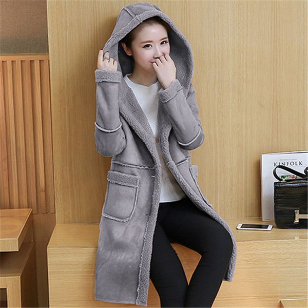 2021 new female winter coat s-3xl plus size new gray korean fashions add thick wool.....women's hooded sweaters 22gh, Black;brown
2021 new female winter coat s-3xl plus size new gray korean fashions add thick wool.....women's hooded sweaters 22gh, Black;brown
