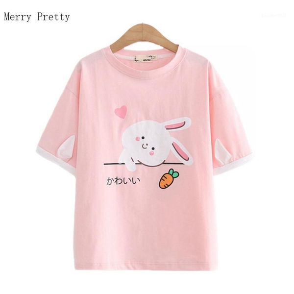 women's t-shirt pink solid cartoon print sweet t shirt women 2021 -l loose cotton female korean style kawaii ladies tee shirts1, White
women's t-shirt pink solid cartoon print sweet t shirt women 2021 -l loose cotton female korean style kawaii ladies tee shirts1, White