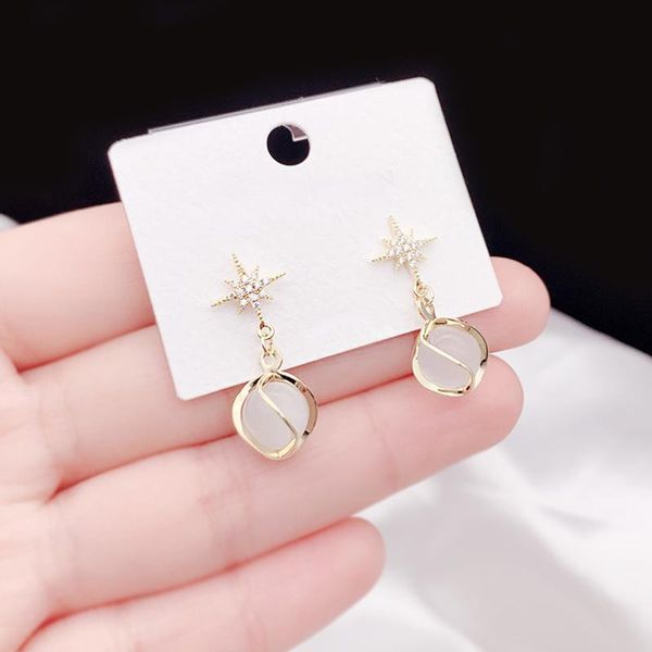dangle & chandelier cute korean earrings for women 2021 ball pendant trendy fashion jewellry wholesale gold color female girls puck earring, Silver
dangle & chandelier cute korean earrings for women 2021 ball pendant trendy fashion jewellry wholesale gold color female girls puck earring, Silver