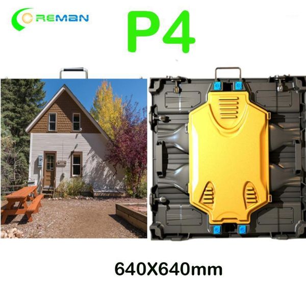 display 640x640mm p4 panel die casting aluminum cabinet outdoor rental led monitor screen1