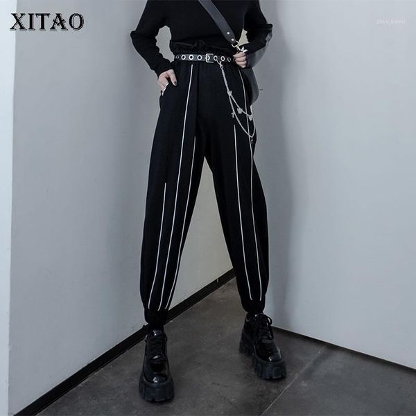 xitao pleated high waist pants fashion new women patchwork elastic waist striped full length pants 2020 autumn minority dzl19841, Black;white
xitao pleated high waist pants fashion new women patchwork elastic waist striped full length pants 2020 autumn minority dzl19841, Black;white