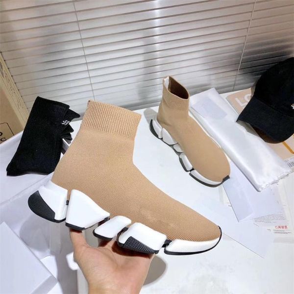 spring and autumn women's shoes european style knit short boots platform sole women's boots thick socks shoes fashion, Black
spring and autumn women's shoes european style knit short boots platform sole women's boots thick socks shoes fashion, Black