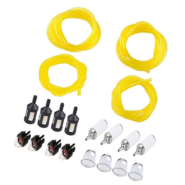 snap in primer bulb fuel filter fuel line hose for poulan weedeater chainsaws overall 20 feet length fuel lines pack
snap in primer bulb fuel filter fuel line hose for poulan weedeater chainsaws overall 20 feet length fuel lines pack