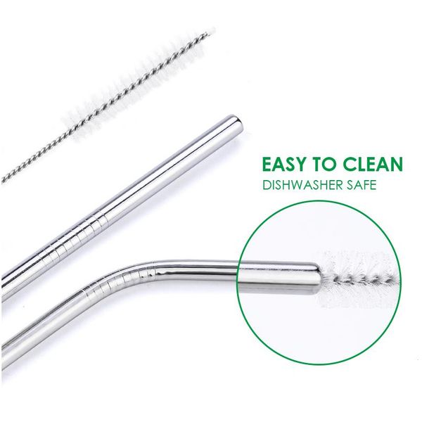 100 pcs environmentally friendly 304 stainless steel straws 6mm*215mm straight curved straws party bar a wmtiui
100 pcs environmentally friendly 304 stainless steel straws 6mm*215mm straight curved straws party bar a wmtiui