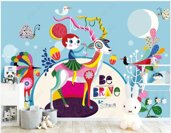 3d wallpaper on the wall custom p mural european fresh dream deer magic bird children's room home decor wallpaper for walls in rolls 3
3d wallpaper on the wall custom p mural european fresh dream deer magic bird children's room home decor wallpaper for walls in rolls 3