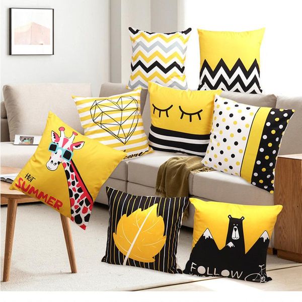 40x40/45x45/50x50cm multi-size yellow cushion cover fashion funny soft decorative pillow cover for home polyester pillowcase
40x40/45x45/50x50cm multi-size yellow cushion cover fashion funny soft decorative pillow cover for home polyester pillowcase