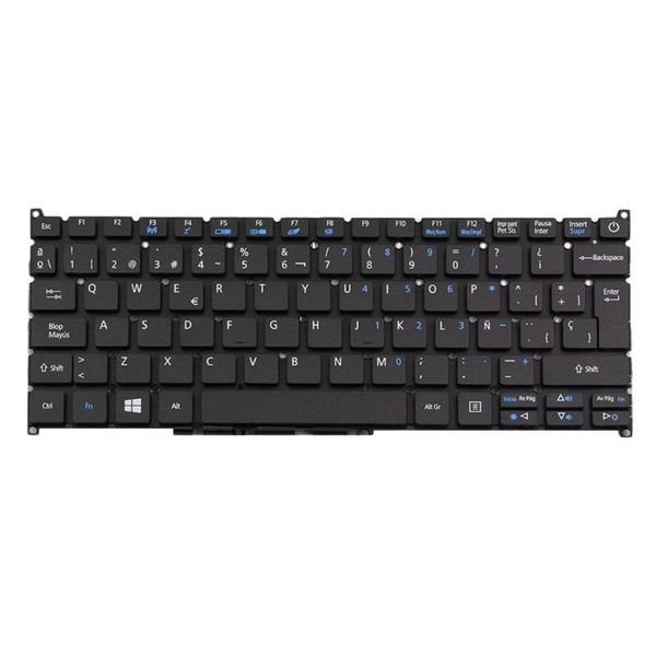 spanish layout replacement lapkeyboard full size frameless for aspire es1-132 es1-132-c37m
spanish layout replacement lapkeyboard full size frameless for aspire es1-132 es1-132-c37m