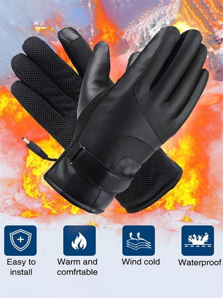 ski gloves winter electric heated intelligent temperature regulation waterproof windproof warm for skiing hiking cycling
ski gloves winter electric heated intelligent temperature regulation waterproof windproof warm for skiing hiking cycling