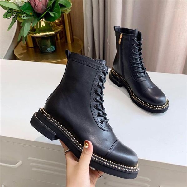 ollymurs new fashion black genuine leather women ankle boots round toe lace up women boots shoes woman1
ollymurs new fashion black genuine leather women ankle boots round toe lace up women boots shoes woman1