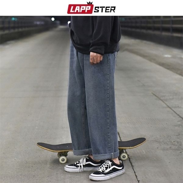 lappster solid blue jeans men mens korean fashions harem denim pants male vintage streetwear baggy clothing regular fit 201111
lappster solid blue jeans men mens korean fashions harem denim pants male vintage streetwear baggy clothing regular fit 201111