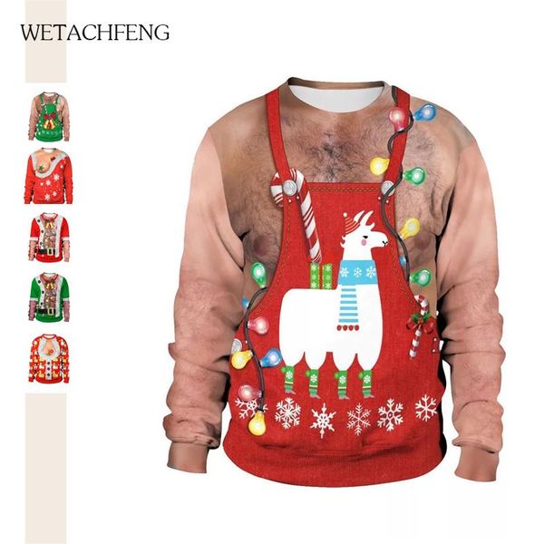 funny ugly christmas sweaters couples holiday party festival gift jumpers autumn winter women man 2020 sweatshirts, White;black
funny ugly christmas sweaters couples holiday party festival gift jumpers autumn winter women man 2020 sweatshirts, White;black