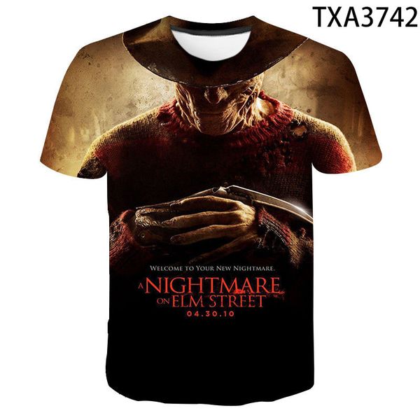 boy girl freddy krueger boy girl cartoon 3d print shirts harajuku harajuku funny men clothing