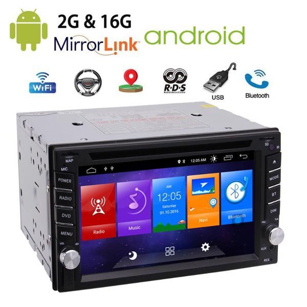 car audio 6.2" android double 2 din radio stereo cd dvd player gps navi bluetooth touchscreen mirror link 1080p video in dash headunit
car audio 6.2" android double 2 din radio stereo cd dvd player gps navi bluetooth touchscreen mirror link 1080p video in dash headunit