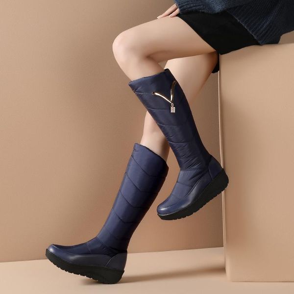 fashion winter snow boots for women comfortable waterproof and non-slip bottines plush platform slip on big size femmes bottes, Black
fashion winter snow boots for women comfortable waterproof and non-slip bottines plush platform slip on big size femmes bottes, Black