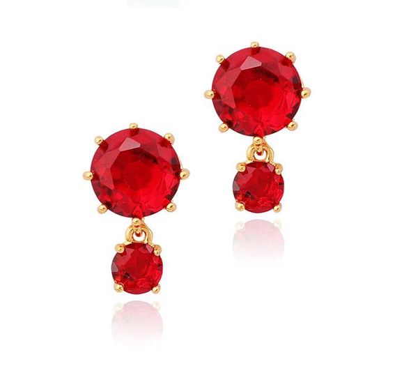 trend jewelry for women asymmetric ears ear earrings, Golden;silver