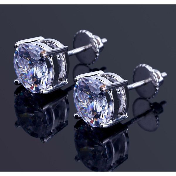 8mm hip hop gold plated round full cz stud earring of mens womens stud earrings with zircon stone women birthday gifts rufri, Golden
8mm hip hop gold plated round full cz stud earring of mens womens stud earrings with zircon stone women birthday gifts rufri, Golden