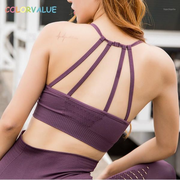 colorvalue hollow out padded sports bra women seamless quick dry workout gym bras solid push up fitness yoga bras crop, White;black
colorvalue hollow out padded sports bra women seamless quick dry workout gym bras solid push up fitness yoga bras crop, White;black