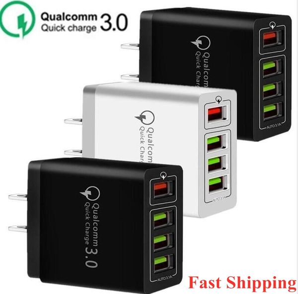 2020 30w 4 usb ports qc3.0 quick wall charger qc 3.0 fast charging wall charger power adpater for samsung huawei cell phone
2020 30w 4 usb ports qc3.0 quick wall charger qc 3.0 fast charging wall charger power adpater for samsung huawei cell phone