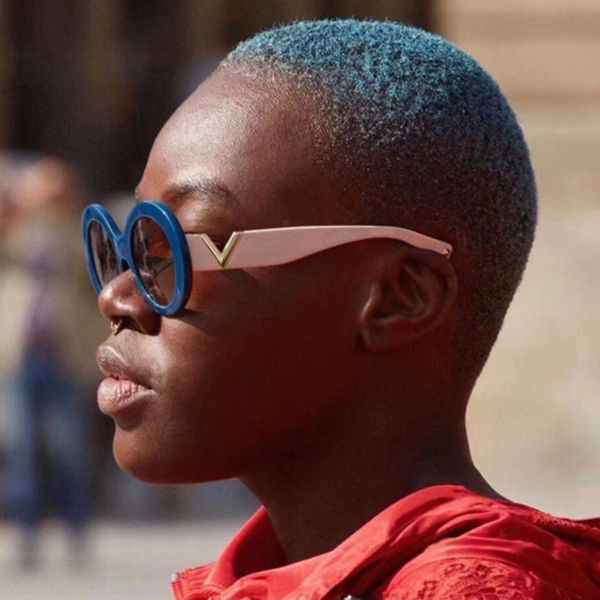 sunglasses european and american retro oval 2021 style trend lady street po v, White;black
sunglasses european and american retro oval 2021 style trend lady street po v, White;black