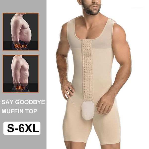 men's body shapers waist trainer men plus size bodysuit shapewear slim full adjustable fat belly control bulifter underwear corset1, Black;brown
men's body shapers waist trainer men plus size bodysuit shapewear slim full adjustable fat belly control bulifter underwear corset1, Black;brown