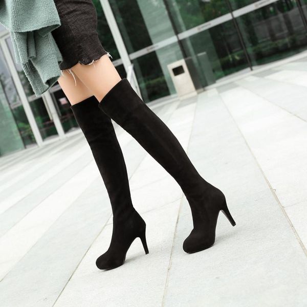 ymechic 2020 autumn winter stretch long tight high over knee ridding boots ladies shoes brown black platform suede botas
ymechic 2020 autumn winter stretch long tight high over knee ridding boots ladies shoes brown black platform suede botas