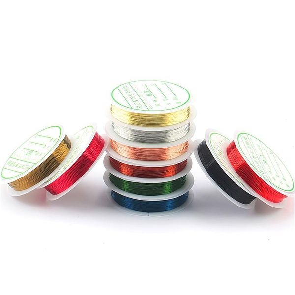 0.m/0.4mm multicolor copper wire beading wire beading thread jewelry cord string cord beading line diy craft making 1 qyllzx
0.m/0.4mm multicolor copper wire beading wire beading thread jewelry cord string cord beading line diy craft making 1 qyllzx