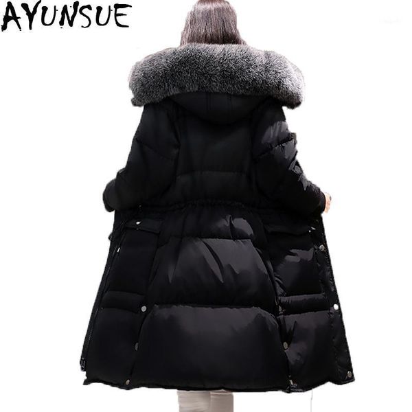 2020 new arrival womens down jacket big fur collar hoody white duck down coat slim solid warm feather outwear female parka st5021, Black
2020 new arrival womens down jacket big fur collar hoody white duck down coat slim solid warm feather outwear female parka st5021, Black