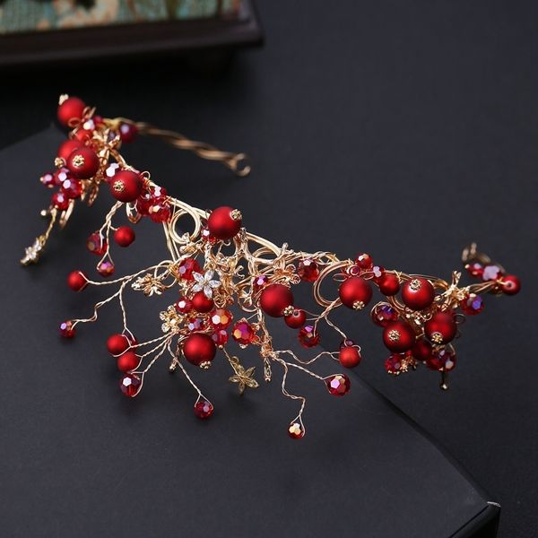 tcrown, bridal headdress, red 2019 korean new super immortal atmosphere hair band, wedding dress and toast accessories, Silver
tcrown, bridal headdress, red 2019 korean new super immortal atmosphere hair band, wedding dress and toast accessories, Silver
