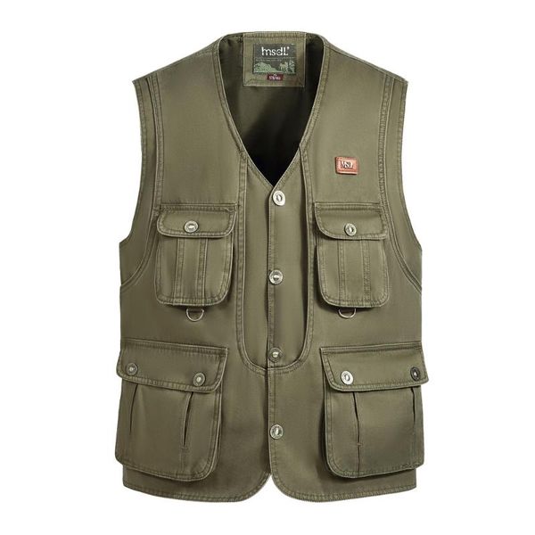 men's vests outdoor vest canvas cotton v-neck male big 8 pockets large size spring autumn waistcoat breathable, Black;white
men's vests outdoor vest canvas cotton v-neck male big 8 pockets large size spring autumn waistcoat breathable, Black;white