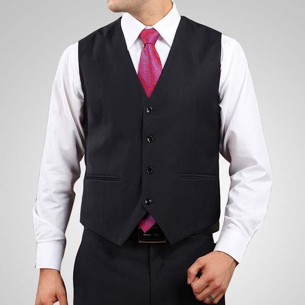 men's vests s-4xl v-neck mens suit vest dress brand clothing business casual slim wedding waistcoats formal black colete, Black;white
men's vests s-4xl v-neck mens suit vest dress brand clothing business casual slim wedding waistcoats formal black colete, Black;white